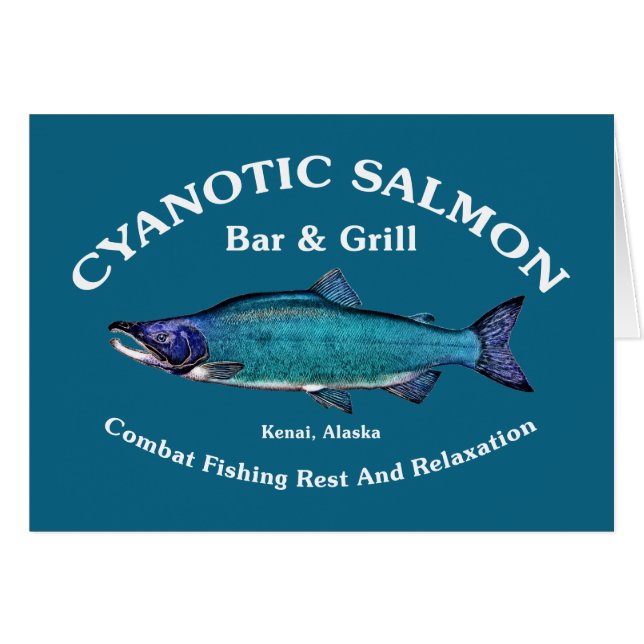 Cyanotic Salmon Bar & Grill (Front Horizontal)
