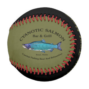 Cyanotic Salmon Bar & Grill Baseball