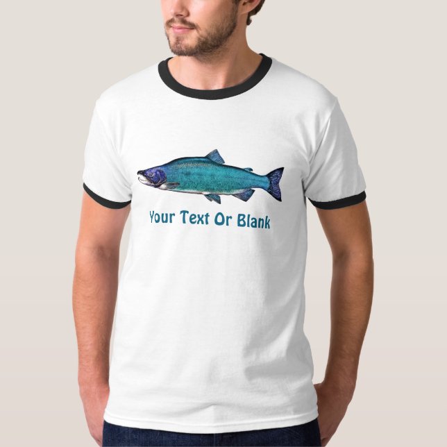 Cyanotic Salmon T-Shirt (Front)