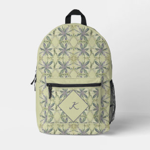 Cyanus Flower Print Cut Sew Bag