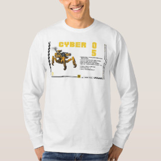 Cyber 05 Mech Robot Design T-Shirt