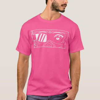 Cyber Aesthetic Anime Girl Eyes family T-Shirt
