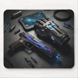 Cyber-Aesthetic Command Mousepad
