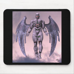 Cyber-Angel Mousepad
