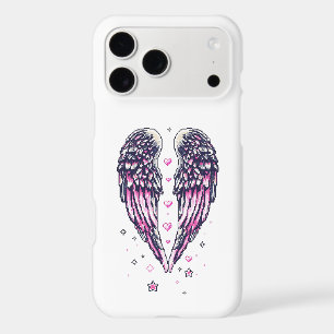 Cyber Angel Wings iPhone Case   Y2K Pixel