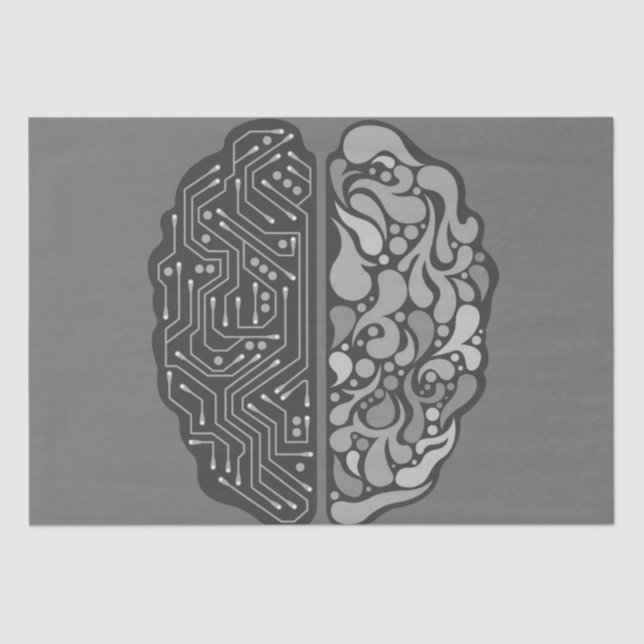 cyber brain tissue paper (Front)
