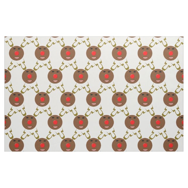 Cyber Christmas Reindeer Craft Fabric (Fat Quarter)