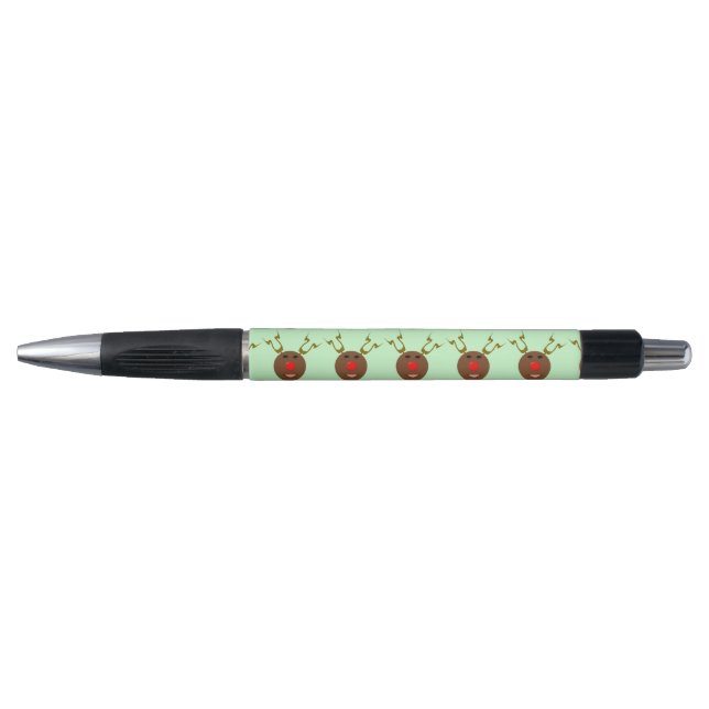Cyber Christmas Reindeer Pen (Front)