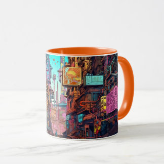 Cyber City Alley Mug