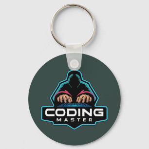 Cyber Coding Guru: Tech Gifts Key Ring