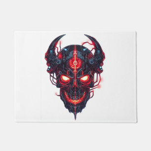 Cyber Demon Skull Lord Doormat