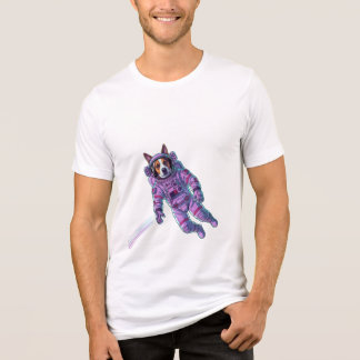 Cyber Dog Astronaut T-Shirt Tri-Blend Shirt