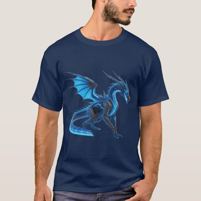 Cyber Dragon Majesty T-Shirt (Front)