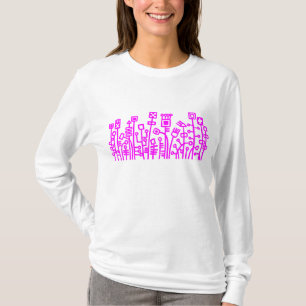 Cyber Garden - Magenta T-Shirt