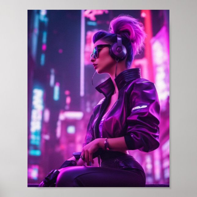 Cyber Girl Poster (Front)