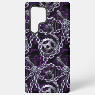 Cyber Gothic Chain Circuit Phone Case