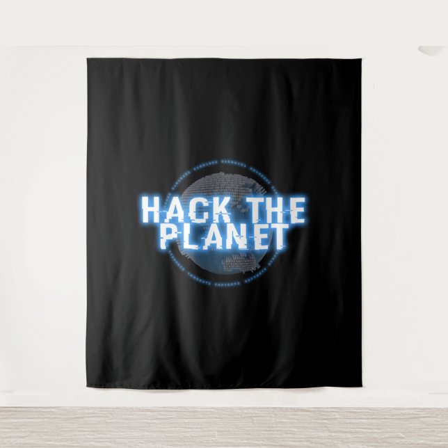 CYBER HACK THE PLANET TAPESTRY (Front)