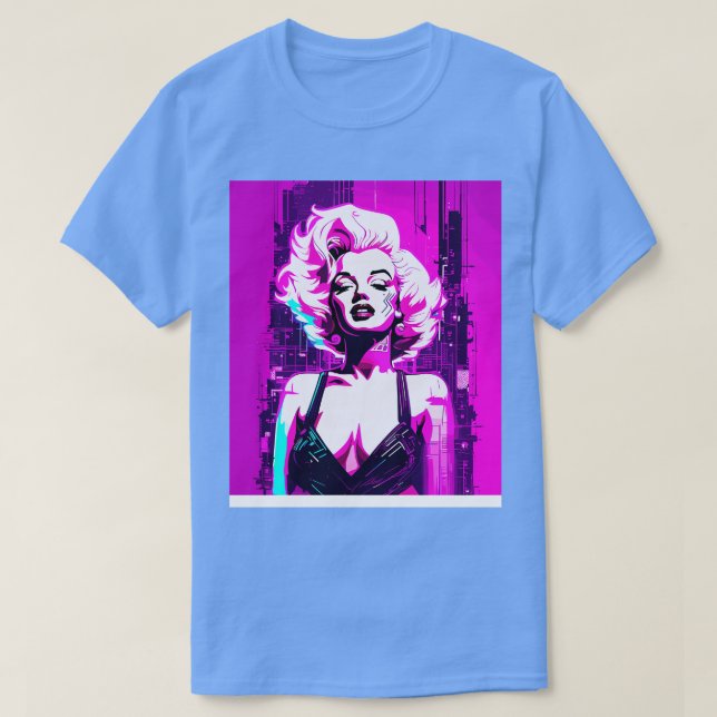 Cyber Marilyn T-Shirt (Design Front)