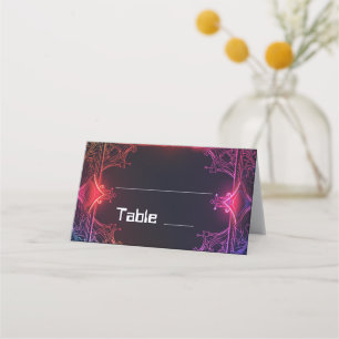 Cyber-Mediaeval Fusion Wedding Place Card