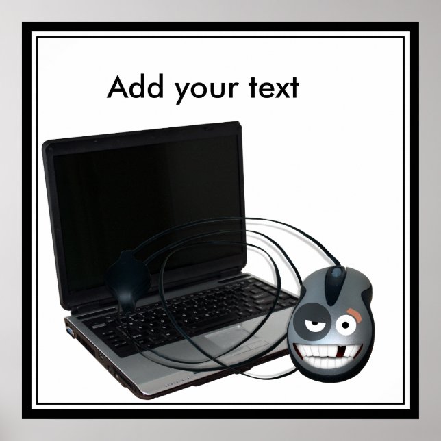 Cyber Monday - Add Your Message Poster (Front)