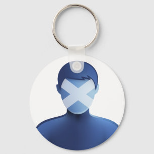 Cyber Nat Key Ring