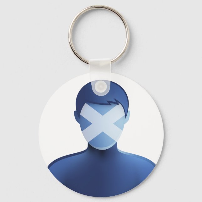 Cyber Nat Key Ring (Front)