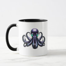 Cyber Octopus – Futuristic Sea Creature