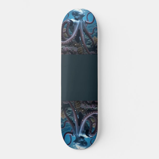 Cyber Octopus skateboard (Front)