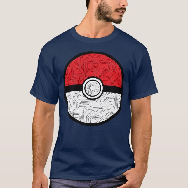 Cyber Pokeball T-Shirt (Front)