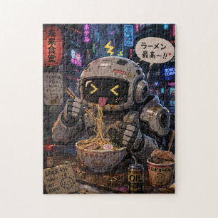 Cyber Ramen Bot Jigsaw Puzzle