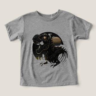 Cyber Rex Neon Skeleton Vintage T-Shirt