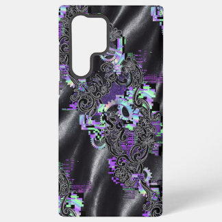 Cyber Romantic Glitch Lace Phone Case