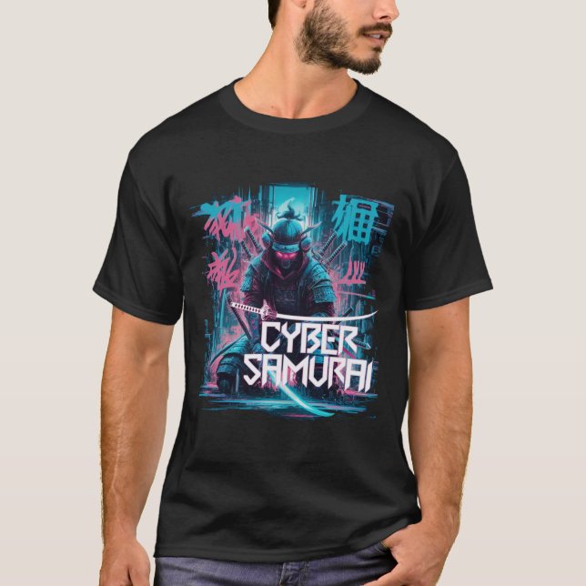 cyber samurai T-Shirt (Front)