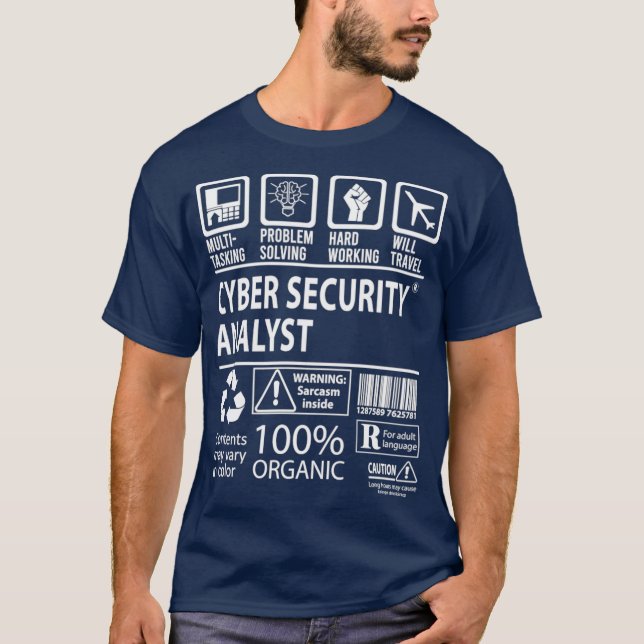 Cyber Security Analyst Cyber Security Analyst T T-Shirt (Front)