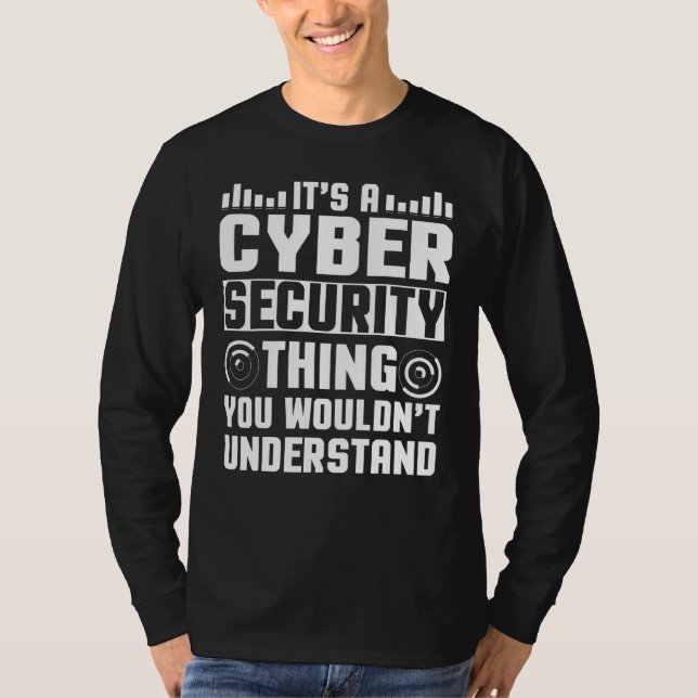 Cyber Security Apparel Security T-Shirt (Front)