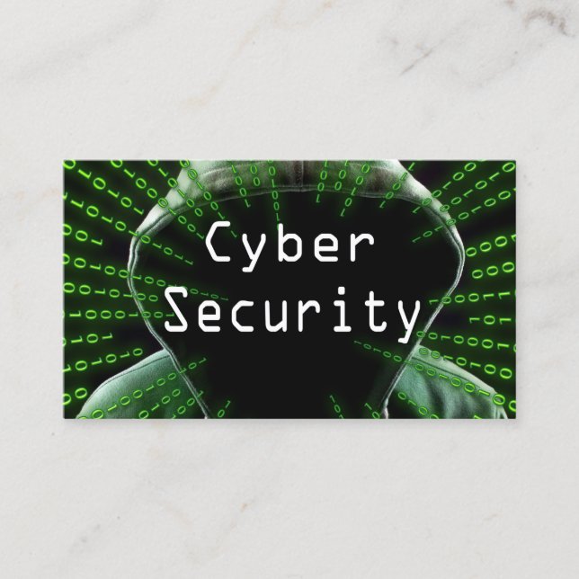 Cyber Security Business Card (Front)