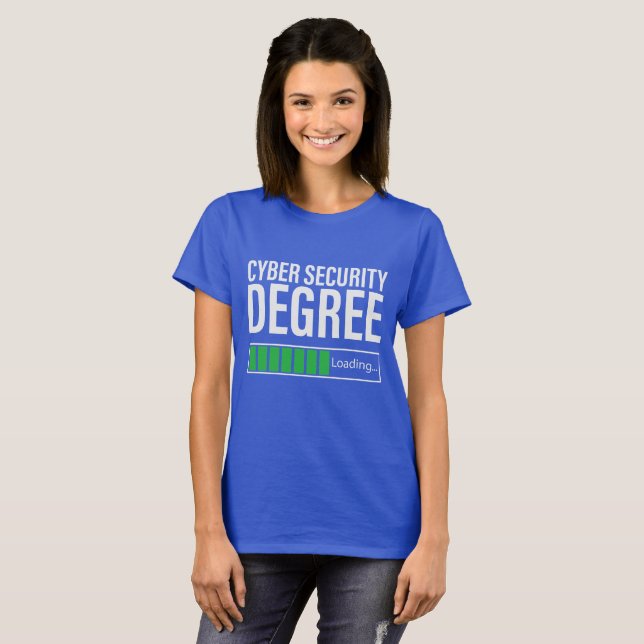 Cyber Security Degree Loading, specialist  T-Shirt (Front Full)