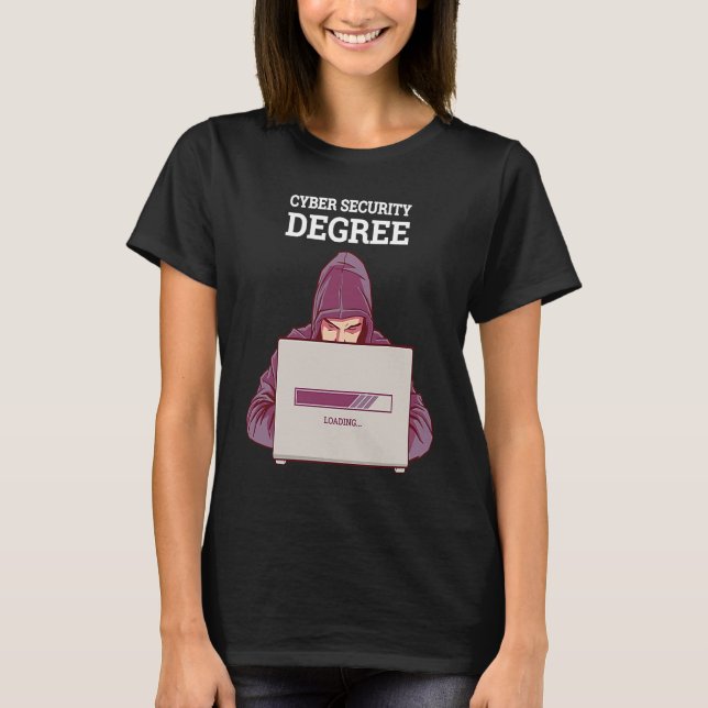 Cyber Security Expert I computer engineer for ethi T-Shirt (Front)