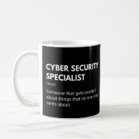 Cyber Security Specialist Funny Computer Nerd