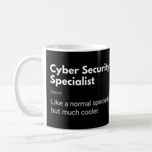 Cyber Security Specialist Funny Definition Coffee Mug
