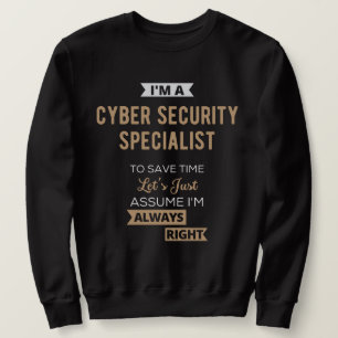 Cyber Security Specialist Sweatshirt