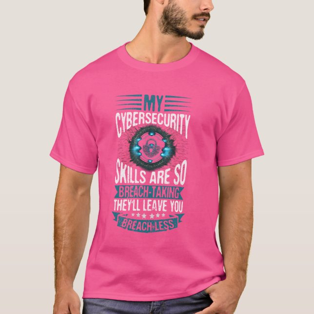Cyber Security Team and Anti Malware Technicians T-Shirt (Front)