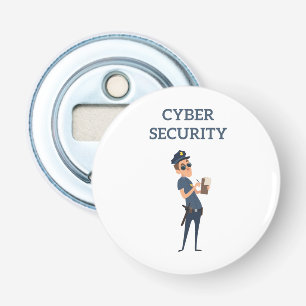 Cyber Security: The Cool Cop on Patrol Bottle Opener
