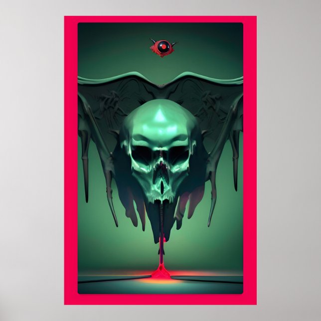 Cyber-Sigil of Dracula's New Coders Poster (Front)