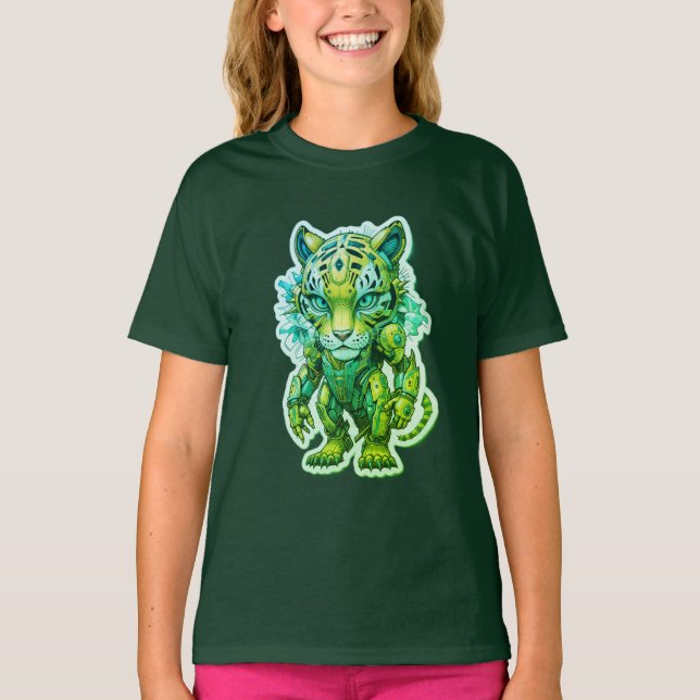 Cyber Stripes T-Shirt (Front)