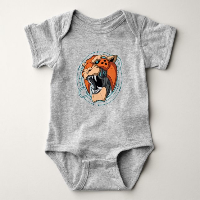 Cyber Tiger | Baby Bodysuit (Front)