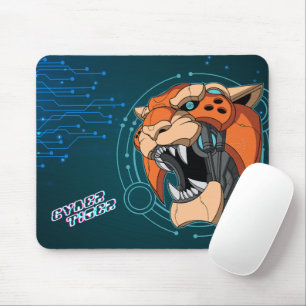 Cyber Tiger   Mouse Pad