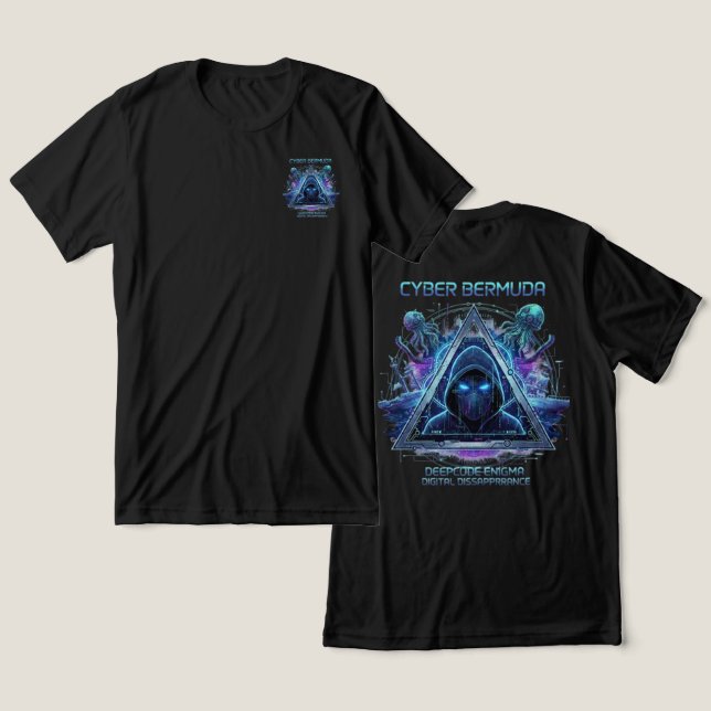 Cyber Tri-Blend Shirt (Design Front & Back)