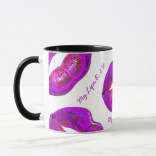 Cyber Venus Lips  - My Lips R 4 U. Multiplied.  Mug