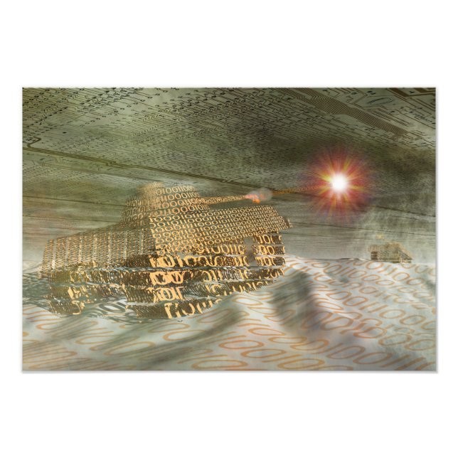 Cyber warfare poster (Front)